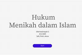 Hukum Hukum Pernikahan Dalam Islam